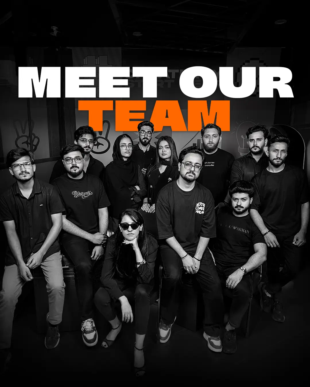 The full Tabeer Marketing team together
